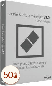 Genie Backup Manager Server Rabatt Gutschein-Code