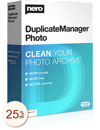 Nero DuplicateManager Photo Rabatt Gutschein-Code
