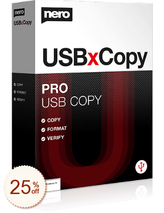 Nero USBxCopy Rabatt Gutschein-Code