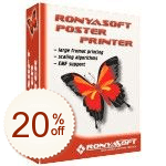 RonyaSoft Poster Printer Rabatt Gutschein-Code