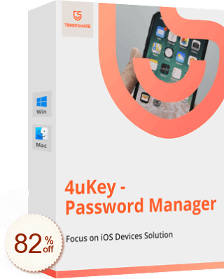 Tenorshare 4uKey - Password Manager Rabatt Gutschein-Code