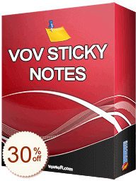 Vov Sticky Notes Rabatt Gutschein-Code