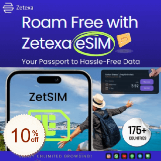 Zetexa eSIM Discount Coupon Code