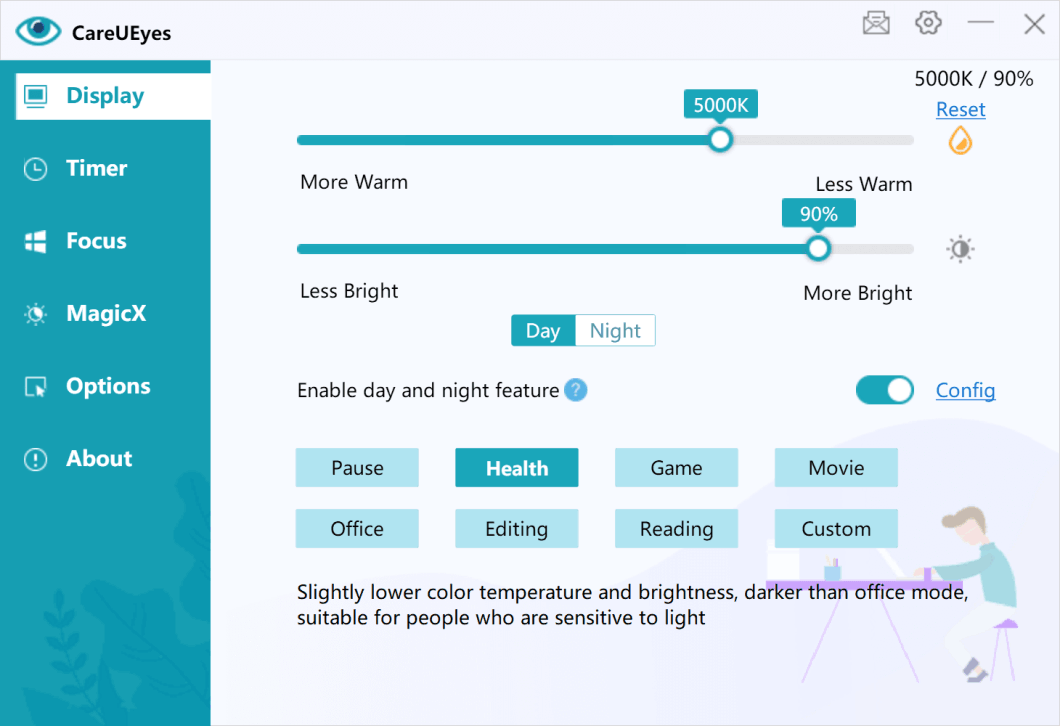 CareUEyes Screenshot