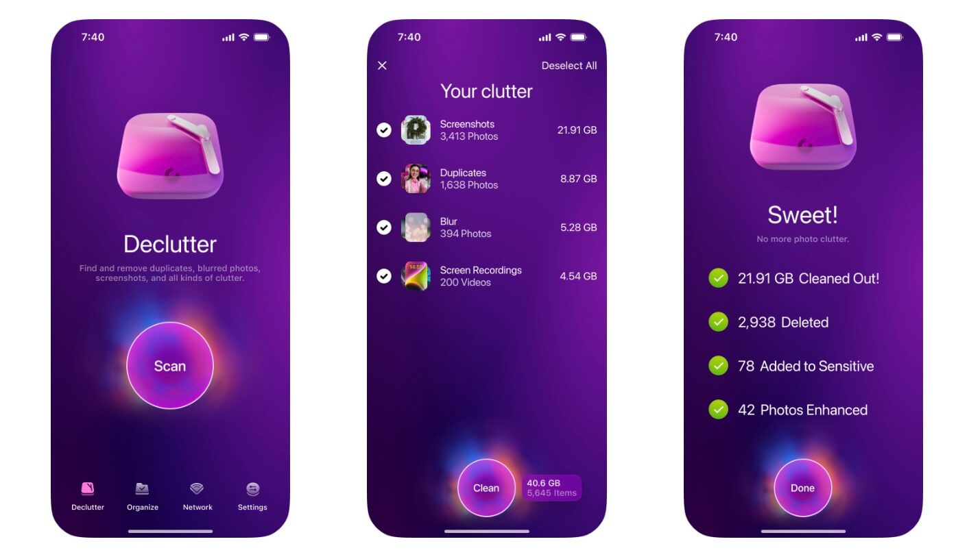 CleanMyPhone Screenshot