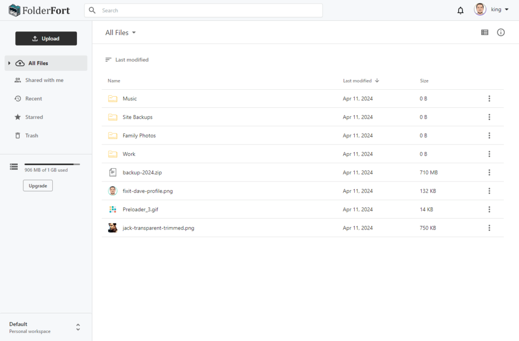 Folder Fort Screenshot