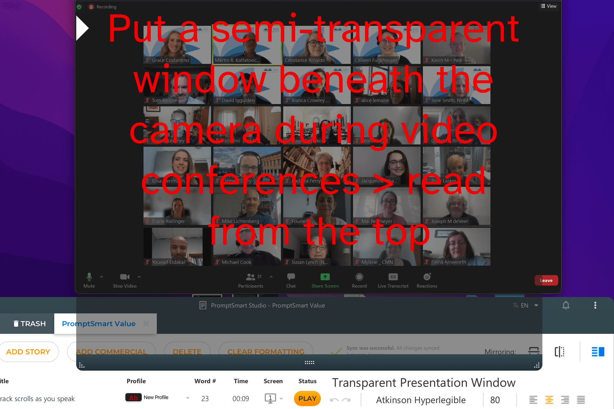 PromptSmart Screenshot