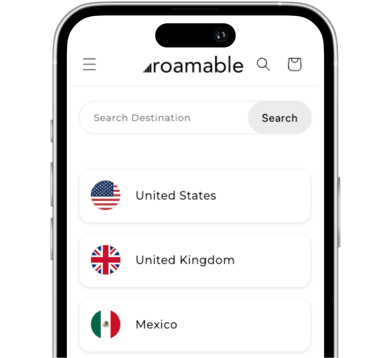 Roamable Screenshot